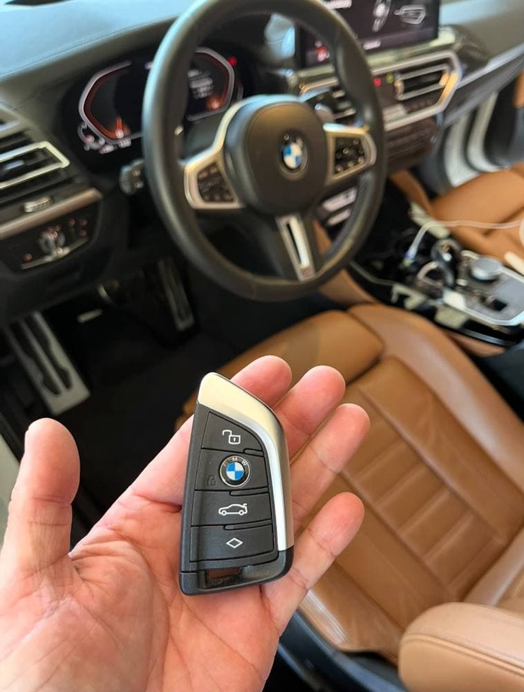 Chave da BMW programada
