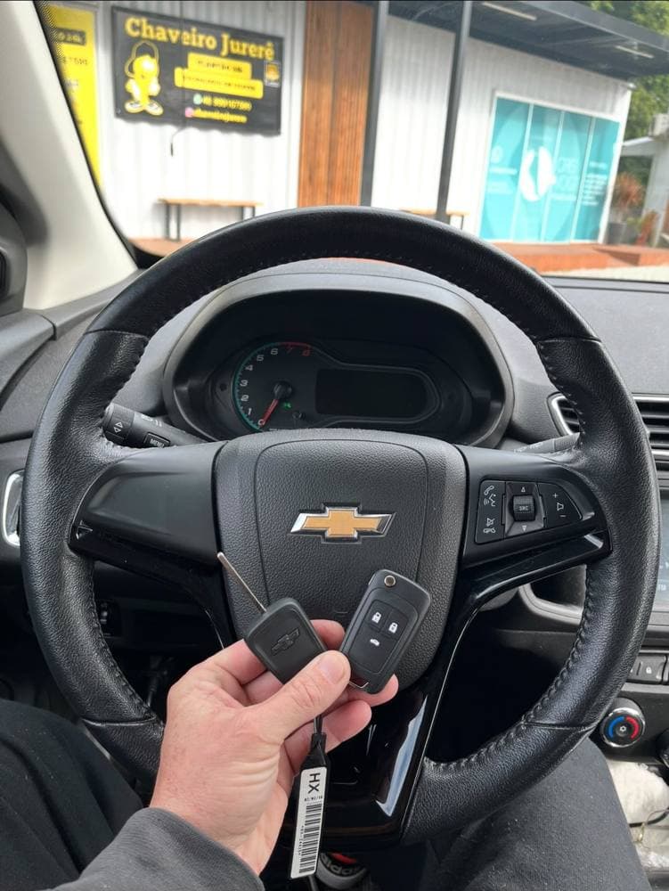 Chave da Chevrolet programada
